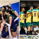 Veja o caminho das seleções de vôlei para garantir a classificação em Paris 2024