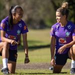 Seleção Brasileira faz primeiro treino em preparação para a Copa do Mundo Feminina