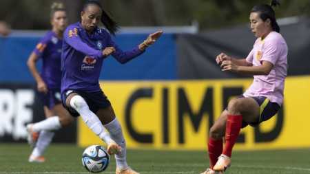 Seleção Brasileira venceu a China