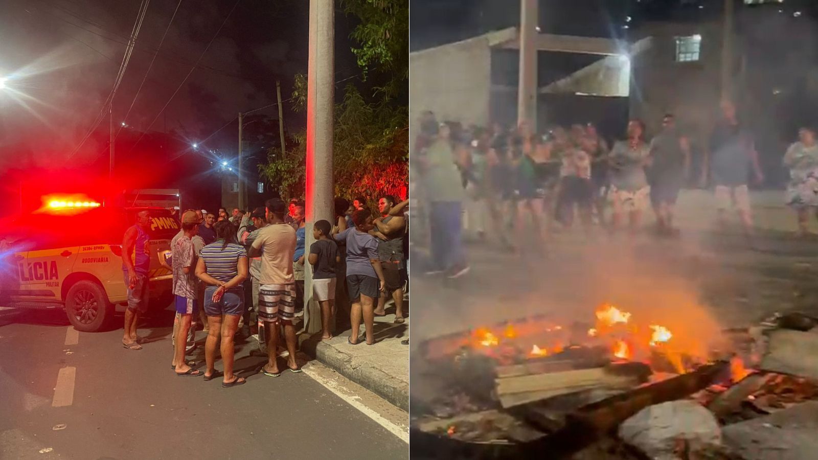 Sem luz há anos, moradores de BH protestam contra a Cemig: 'Estamos abandonados'
