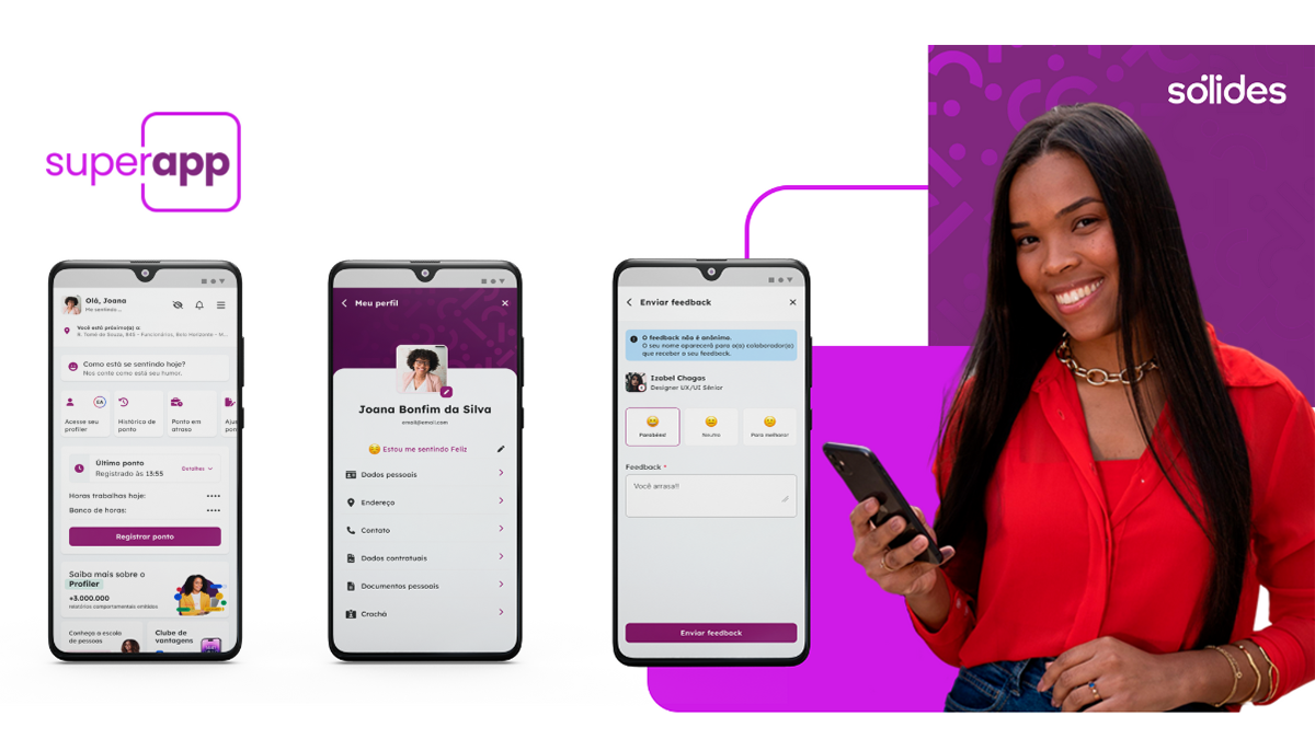 Sólides inova com SuperApp para facilitar dia a dia dos colaboradores dos seus clientes