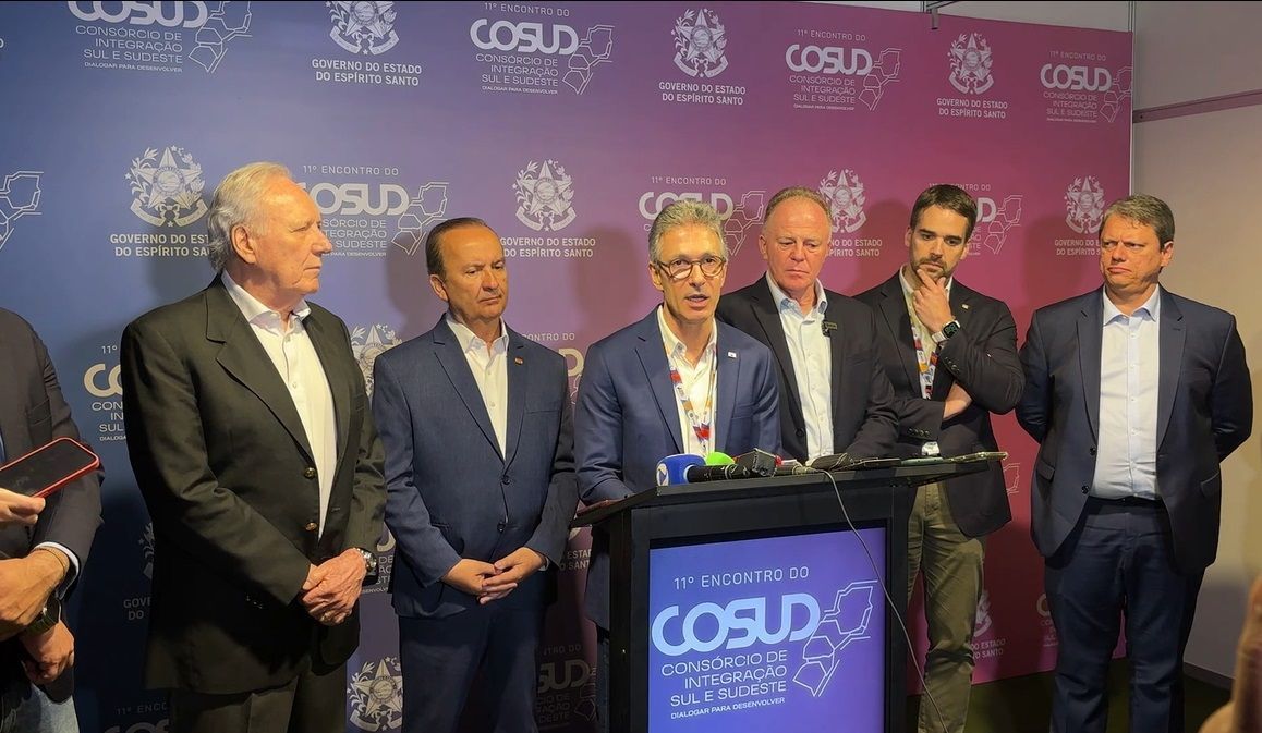 Cosud: Zema sinaliza apoio à PEC da Segurança Pública em encontro com governadores