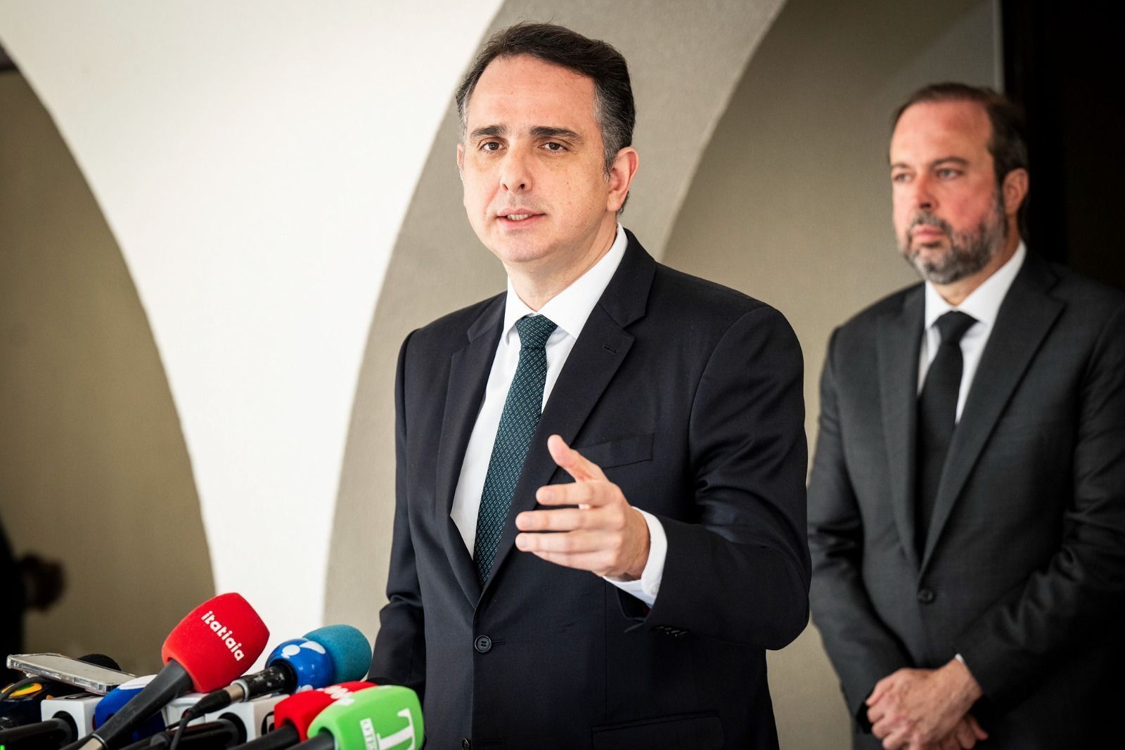 Pacheco se encontra com ministro do STF e reforça pedido para adiamento do prazo para adesão de Minas ao RRF