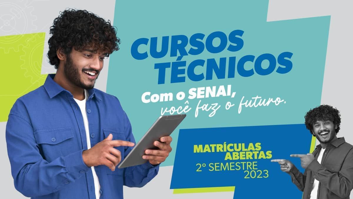 SENAI MG recebe inscrições para cursos técnicos e abre novas oportunidades de carreira para jovens e adultos.