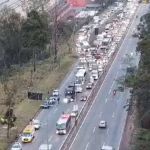 Ocorrência de homicídio fecha o Anel Rodoviário de Belo Horizonte