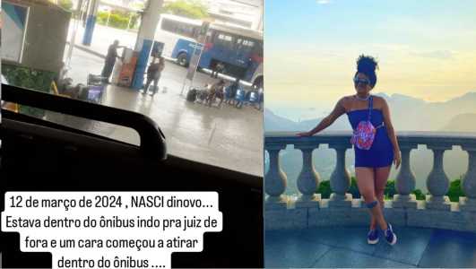 Foto mostra Daiana Carelli, mineira que era uma das passageiras do ônibus sequestrado no Rio de Janeiro