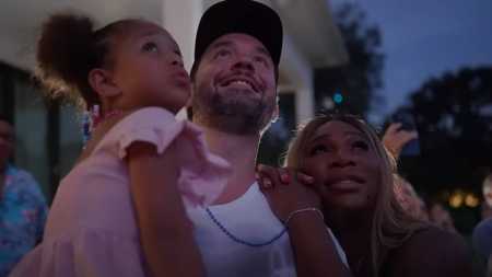 Serena Williams fez chá-revelação do segundo bebê