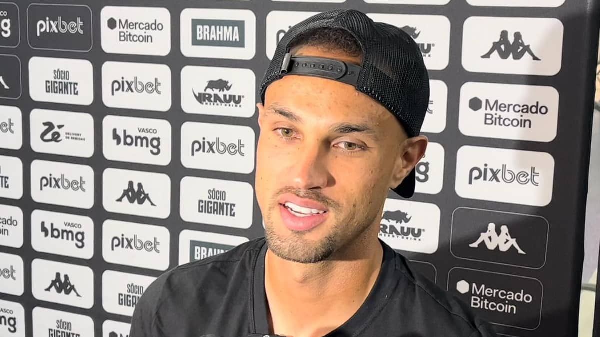 Serginho, autor do gol da vitória do Vasco, afirma: 'Momento mais feliz da vida'