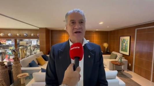 Sérgio Coelho esteve na sede da CBF para receber a notícia sobre o reconhecimento