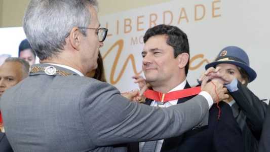 Sergio Moro participou, em Ouro Preto, de cerimônia de entrega da Medalha da Inconfidência
