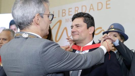 Sergio Moro participou, em Ouro Preto, de cerimônia de entrega da Medalha da Inconfidência