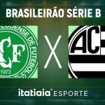 Horário e onde assistir ao vivo Chapecoense x Athletic, pela Série B