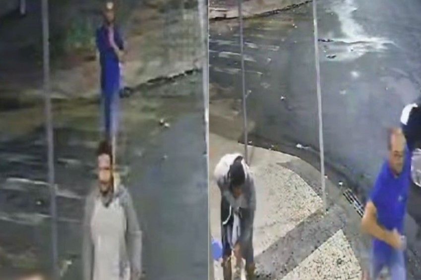 PM identifica suspeito de aplicar mata-leão em mulher com criança no bairro Serra