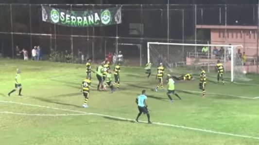 Serrana goleou o Inconfidência por 5 a 1 no Baleião