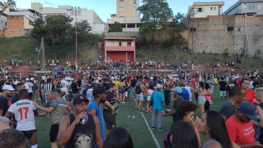 Serrana vence o Universo, no campo da Santa Cruz, e é campeão da chave BH