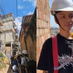 Maior favela de Minas começa a ganhar tela gigante inspirado nas 'Águas da Serra'