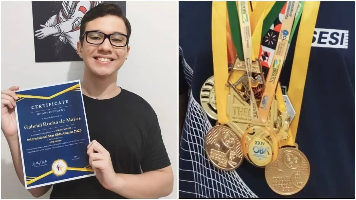 Aluno de Escola SESI de Belo Horizonte ganha prêmio internacional e é reconhecido como um dos adolescentes mais talentosos do mundo