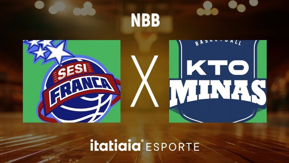 Horário e onde assistir ao vivo Sesi Franca x KTO Minas, pelo NBB