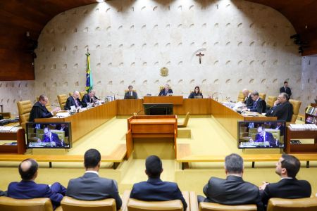 O plenário do Supremo Tribunal Federal (STF) nesta quarta-feira (11)