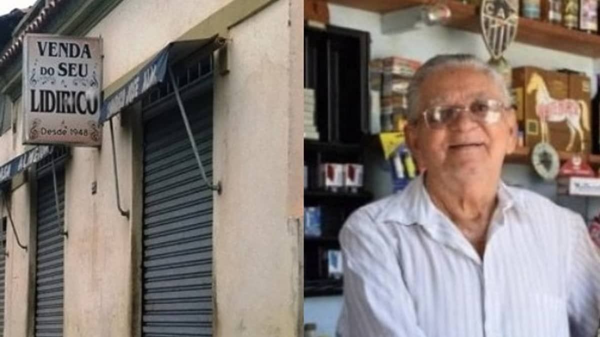 Após morte de Seu Lidirico, comércio criado por ele há 75 anos em Araçuaí será tocado por filho