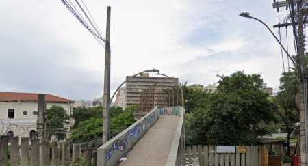 Passarela liga o bairro Floresta ao Centro de BH