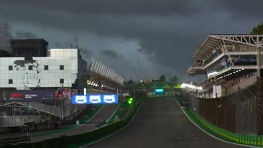 Sexta-feira foi de tempestade em Interlagos
