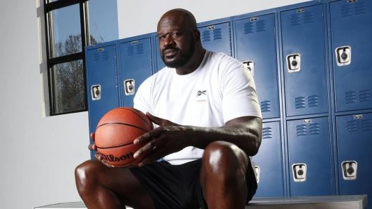 Shaquille O'Neal, ex-jogador de basquete e comentarista da TNT nos Estados Unidos