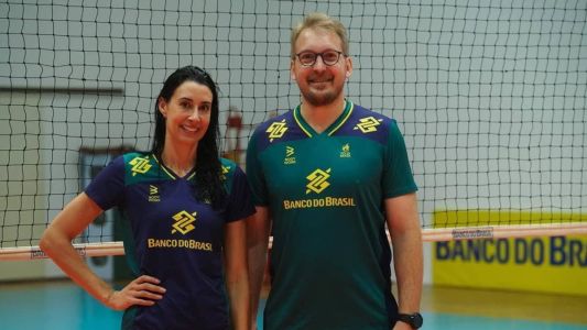 Sheilla Castro e André Heller serão funcionários da CBV