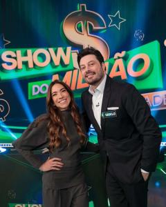 Patrícia Abravanel e Danilo Gentili