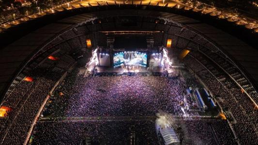 Shows do Metallica em maio de 2022 juntou mais 60 mil pessoas