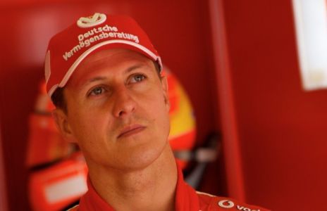 Michael Schumacher em imagem divulgada pela Scuderia Ferrari antes de GP pela equipe de F1