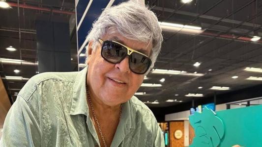 Sidney Magal estava em São José com o show "Rádio do Magal", que relembra hits da rádio