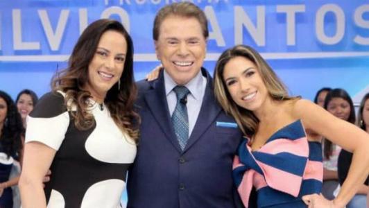 Silvia Abravanel, Silvio Santos e Patrícia Abravanel