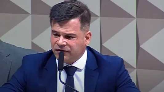 Silvinei Vasques, ex-PRF, prestou depoimento à CPMI do 8 de Janeiro