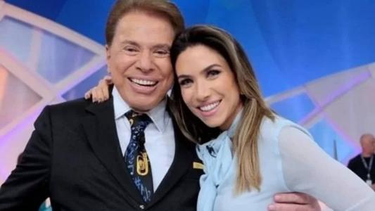 Silvio Santos e Patrícia Abravanel