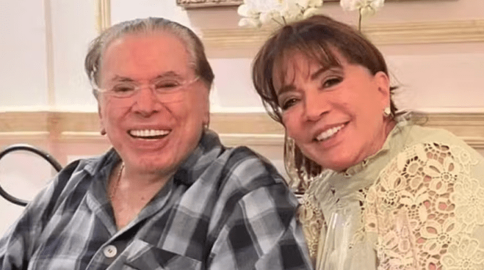 Silvio Santos e Iris Abravanel são casados desde 1981 Silvio Santos e Iris Abravanel são casados desde 1981
