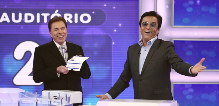Nahim durante participação no Programa Silvio Santos