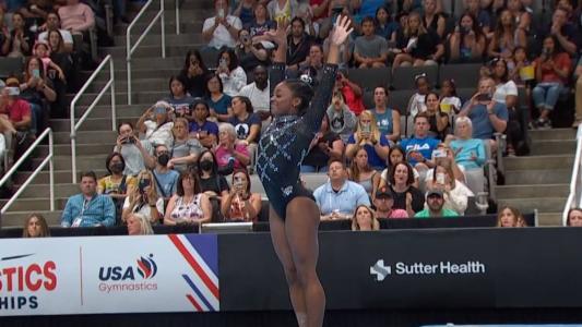 Simone Biles fez história nos EUA