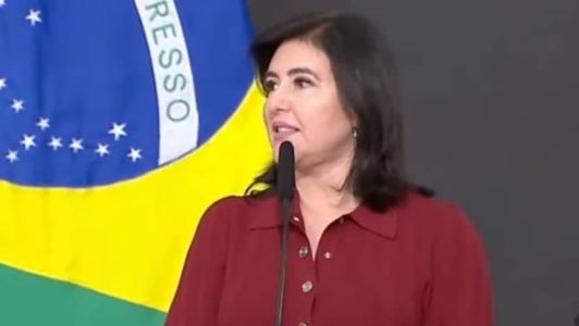 Simone Tebet assumiu nesta quinta-feira (5) a pasta do Planejamento