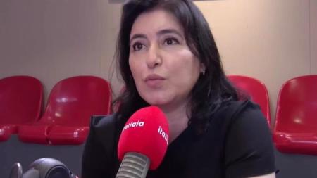 Simone Tebet (MDB) estará no debate presidencial desta quinta (29)