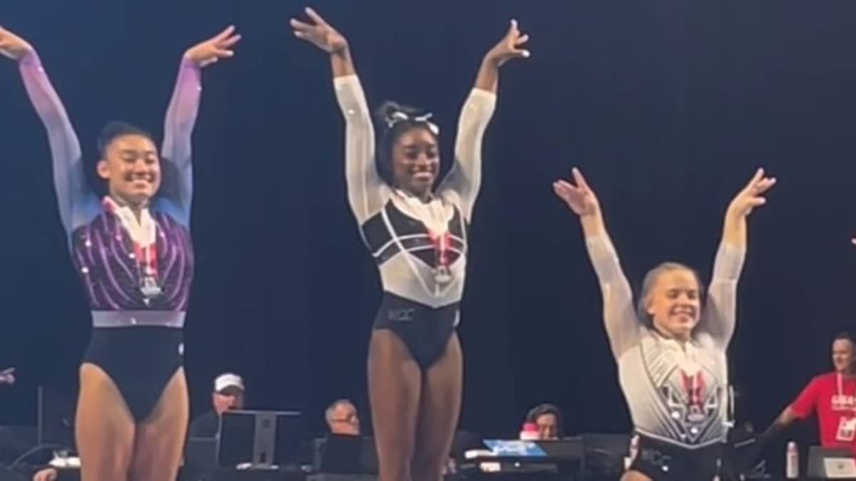 Simone Biles volta a competir após pausa de 2 anos e é ouro no US Classic