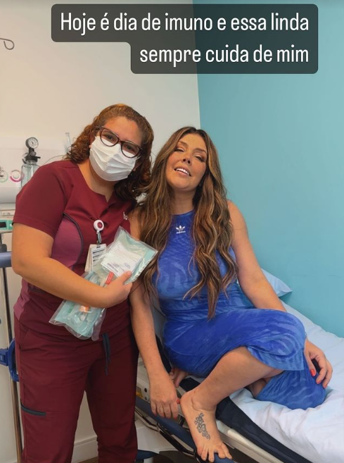 Simony compartilha fase de tratamento contra câncer: ‘Nem tudo é close’