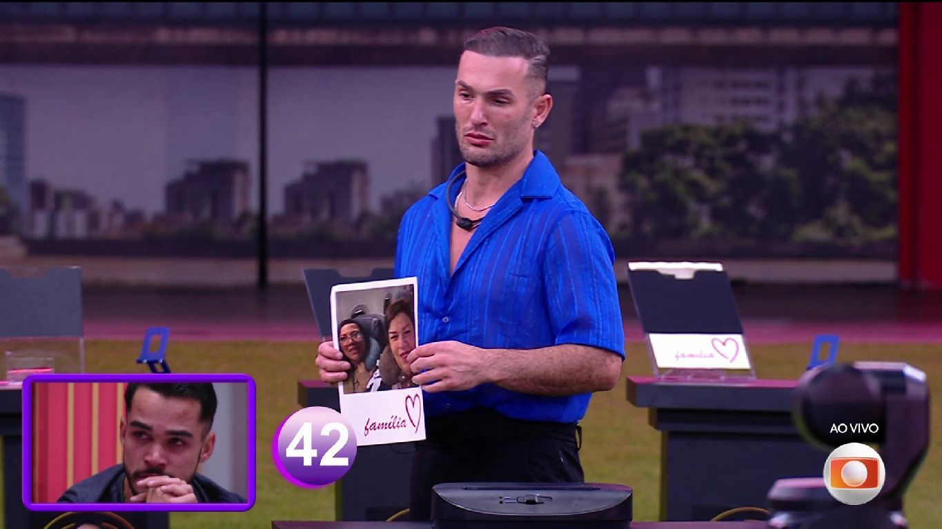 Diego quebra regra do BBB 25, é alertado por Tadeu Schmidt e teme eliminação