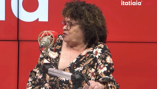 Maria das Graças Lima, no programa Rádio Vivo, em julho de 2023