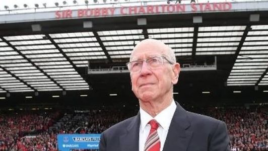 Sir Bobby Charlton era um dos maiores ídolos da história do United