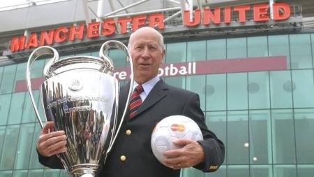 Sir Bobby era um dos maiores ídolos da história do Manchester United