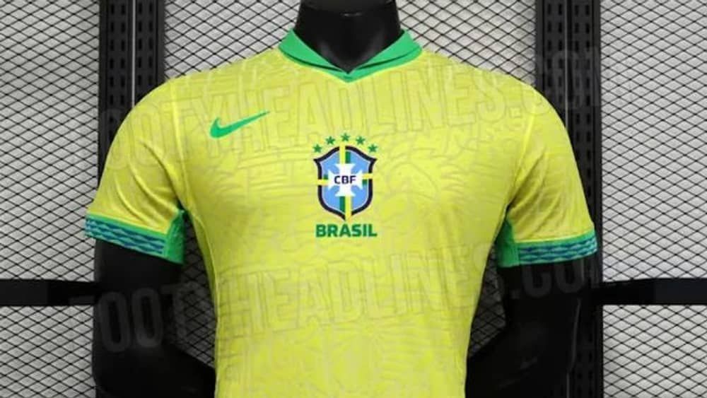 Site especializado vaza uniforme da Seleção Brasileira com 'novidade'