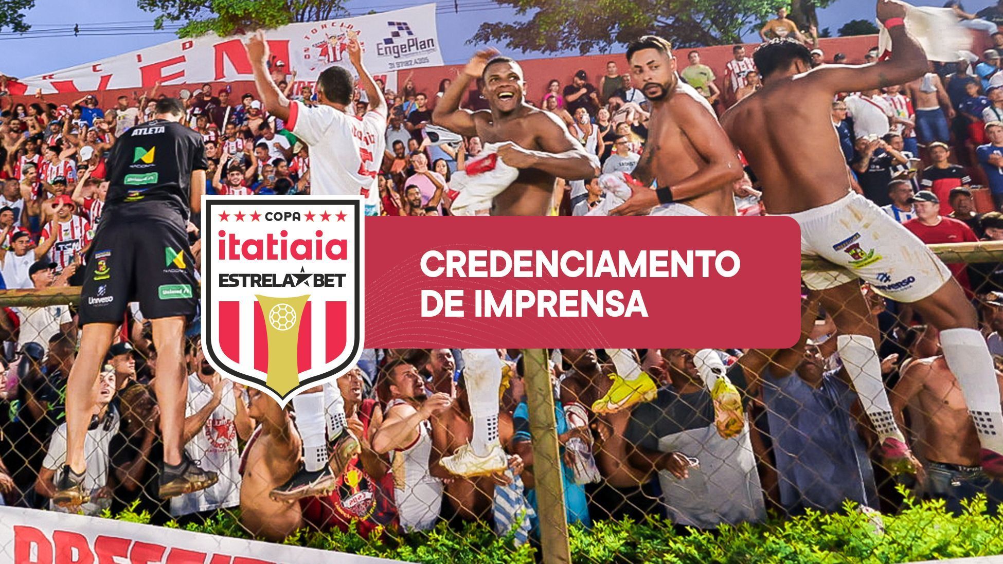 Finalíssima Codemge da Copa Itatiaia EstrelaBet: informações de credenciamento à imprensa