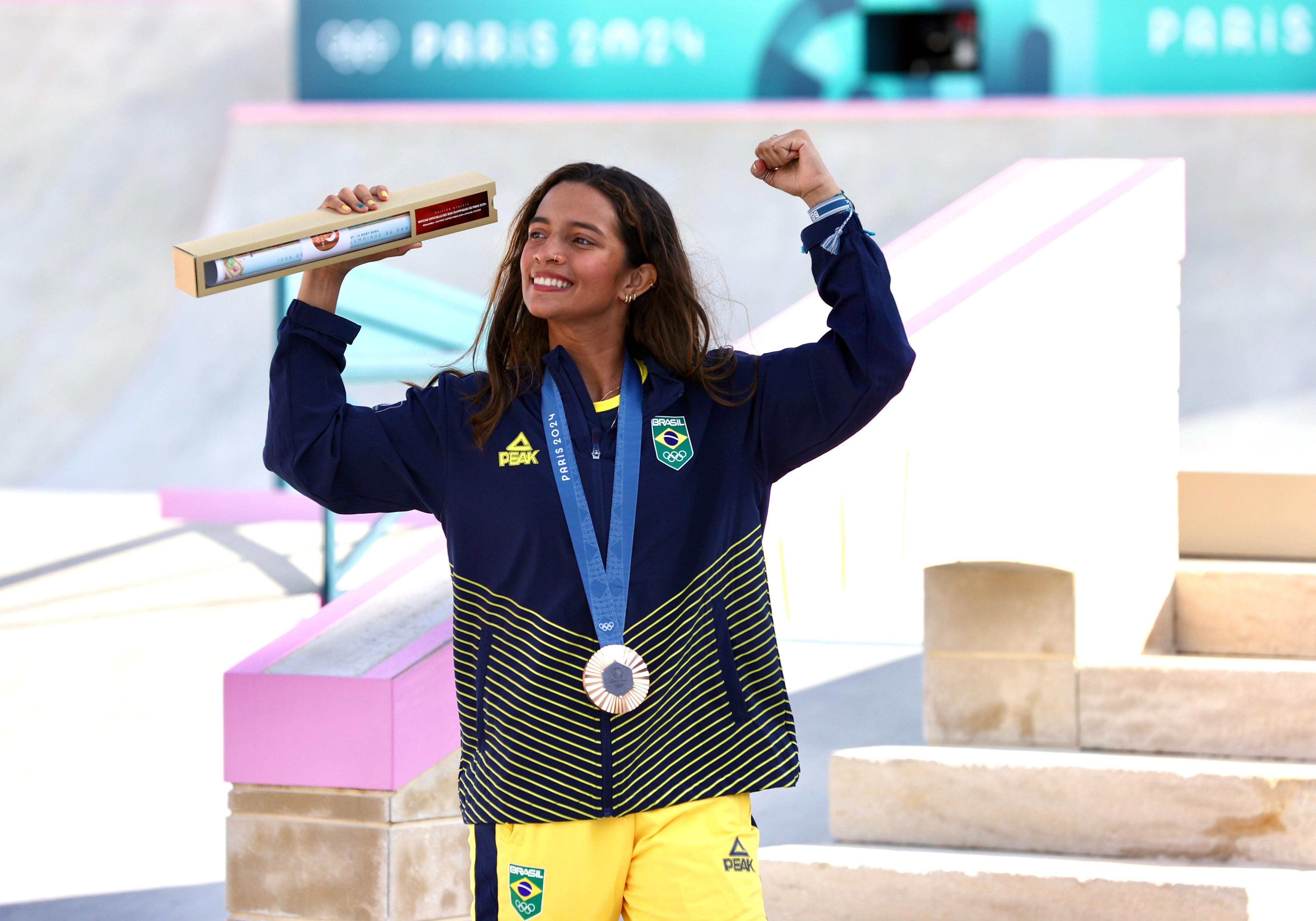 Rayssa Leal avalia atuação nos Jogos Olímpicos e faz promessa para torcida
