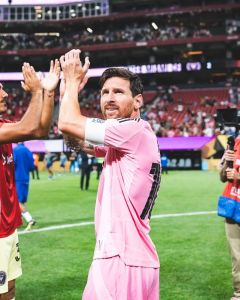 Messi em partida pelo Inter Miami